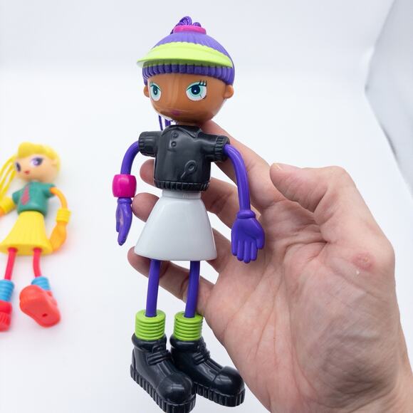 Lot Of 5 McDonalds 2003 Happy Meal Betty Spaghetty Spaghetti Dolls Toys Figures - Picture 8 of 10